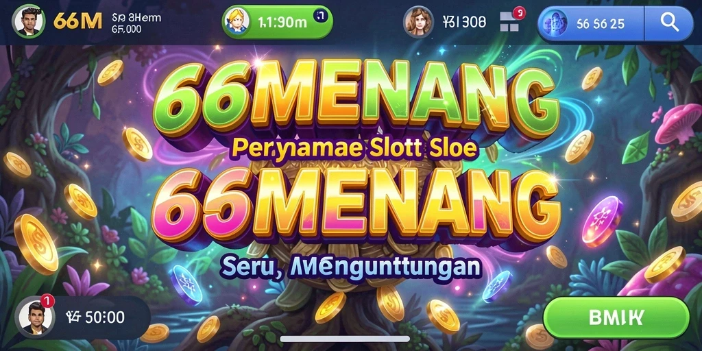 Gameplay menarik dari 66MENANG yang penuh warna dan dinamis.