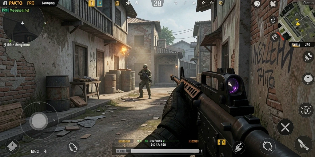 Tampilan gameplay PAKTOTO dengan adrenalin tinggi.