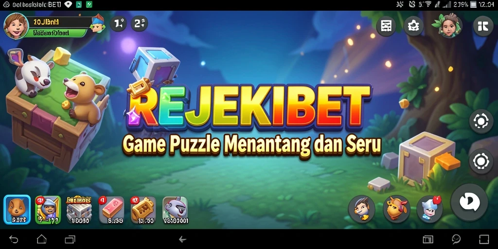 Gameplay menarik dan beragam teka-teki di REJEKIBET.