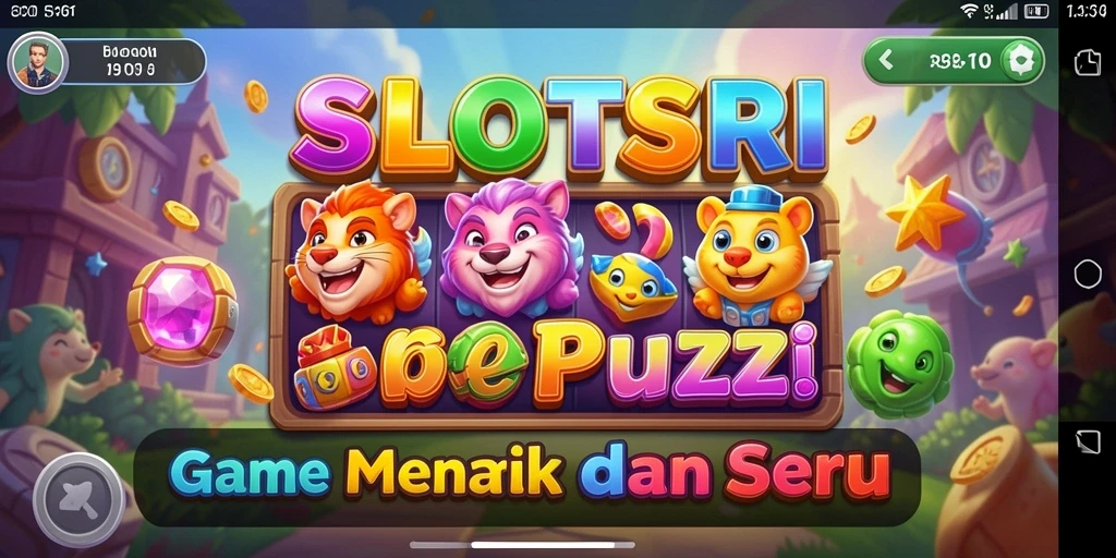 Screenshot SLOTSRI menampilkan gameplay penuh teka-teki yang menyenangkan.